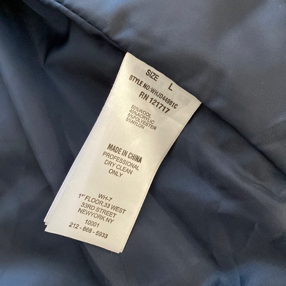 NAVY VARSITY Puffer vest L womens - Picture 7 of 11